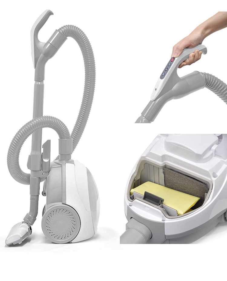 紙パック式 掃除機 紙パック式 各社共通紙パック対応 吸引力 キャニスター型 すき...