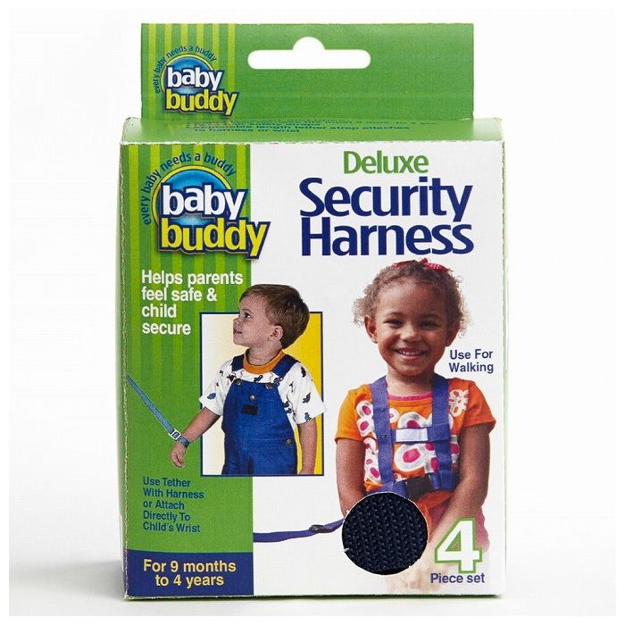 Baby Buddy ベビーバディ 3WAY デラックス迷子防止ハーネス ネイビー CON-BABH-00170のサムネイル