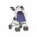 幸和製作所 抑速ブレーキ付歩行車 テイコブ リトルRF ブルー(代引不可)【送料無料】