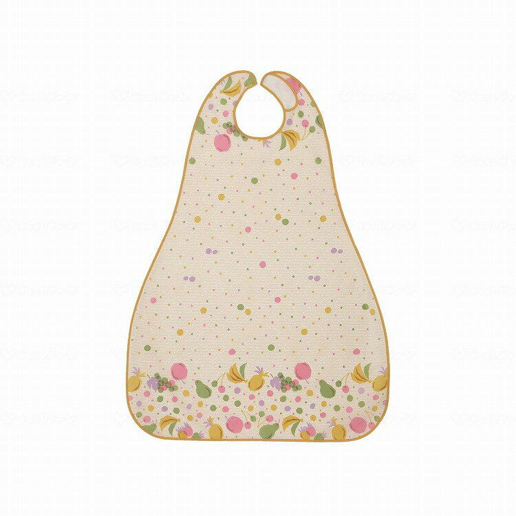 大阪エンゼル 食事用エプロンII ロングタイプ シャーベットオレンジ(代引不可)