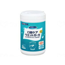 川本産業 マウスピュア口腔ケアウェットガーゼ 本体 100枚(代引不可)