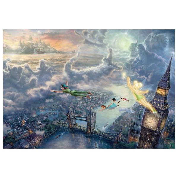 Tinker Bell And Peter Pan Fly to Never Land テンヨー 玩具 おもちゃ ジグソーパズル クリスマスプレゼント 【送料無料】