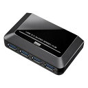 サンワサプライ 4ポートUSB3.0ハブ(ブラック) USB-HGW410BKN【送料無料】【smtb-f】 (代引不可)