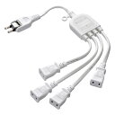 サンワサプライ ACアダプタ専用電源延長コード TAP-EX4WN (代引不可)(2)