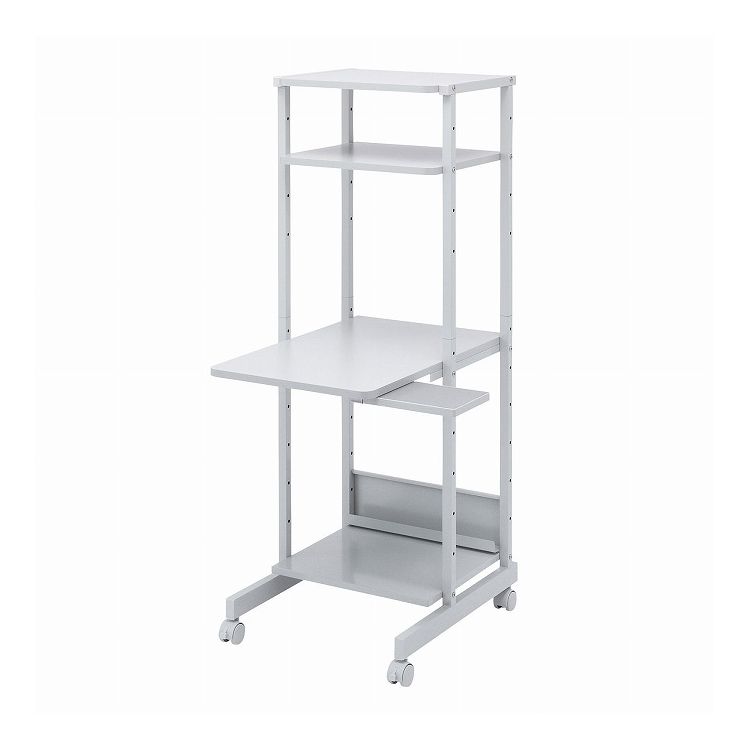 楽天リコメン堂インテリア館パソコンラック W500×D700×H1400mm RAC-EC11N2（代引不可）【送料無料】