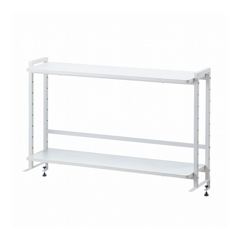 サンワサプライ クランプ式机上ラック2段タイプ MR-LC307W(代引不可)【送料無料】