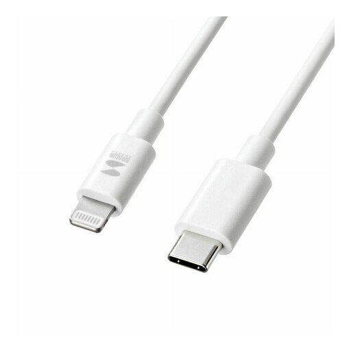 ライトニング - TypeCケーブル 1m KB-IPLC10W(代引不可)【送料無料】 ライトニング - TypeCケーブル 1m KB-IPLC10W(代引不可)【送料無料】