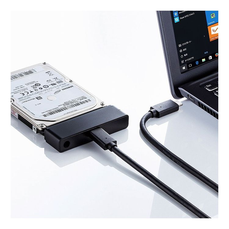 SATA-USB3.1 Gen2変換ケーブル USB-CVIDE7(代引不可)【送料無料】 1