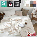 【2枚set】6重ガーゼケット 日本製 シングル 140×190cm 三河木綿 ノンホルム 綿100% タオルケット やさしい 夏 洗える 肌掛け おしゃれ オールシーズン 夏掛け 肌布団 肌掛け布団 タオルケット(代引不可)【送料無料】