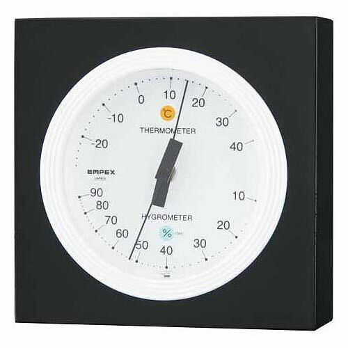 EMPEX (エンペックス) 温度・湿度計 MONO 温度・湿度計 MN-4821 ホワイト EMPEX (エンペックス) 温度・湿度計 MONO 温度・湿度計 MN-4821 ホワイト