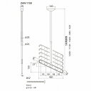 川口技研 ホスクリーン ZAN-1150-DB ダークブロンズ [1組(2本)入]【0004-00493】【送料無料】 3