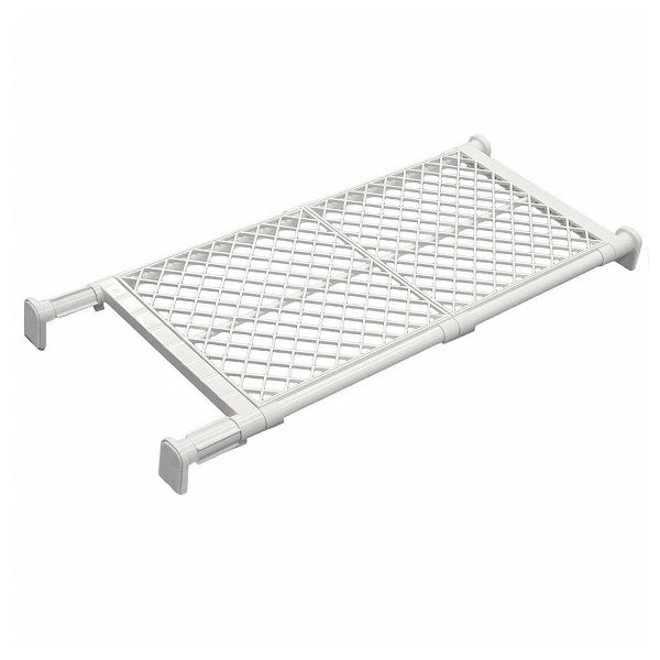 パワフルメッシュ棚 ワイド ホワイト TAI-17 平安伸銅工業【送料無料】