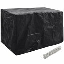 vidaXL ガーデン家具カバー 8穴 140 x 70 x 90 cm家具 屋外家具アクセサリ 屋外家具カバー(代引不可)