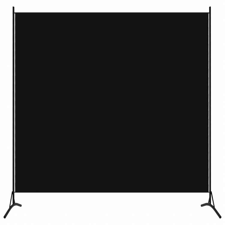 vidaXL 間仕切り ブラウン 175x180cm 布製家具 間仕切り(代引不可)【送料無料】