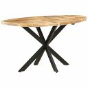 vidaXL ダイニングテーブル 140x80x75 cm マンゴー無垢材家具 テーブル キッチン・ダイニングルームテーブル(代引不可)