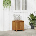 vidaXL ガーデン収納ボックス 60x50x58cm アカシア無垢材家具 アウトドア家具 屋外収納ボックス(代引不可)