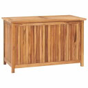 vidaXL ガーデン収納ボックス 90x50x58 cm チーク無垢材家具 アウトドア家具 屋外収納ボックス(代引不可)