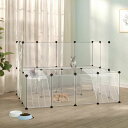 vidaXL 小動物ケージ 透明 143x107x93cm PP&スチールAnimals & Pet Supplies ペット用品 小動物用品 小動物 飼育・ケージ(代引不可)