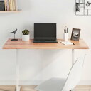 vidaXL テーブルトップ ライトブラウン 100x40x2 cm 加工済みオーク無垢材 ライブエッジ家具 テーブル用品 テーブルトップ(代引不可)|詳細画像