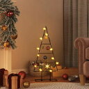 vidaXL 金属製クリスマスツリー デコレーション用 ブラック 60cmホーム&ガーデン デコレーション シーズン&ホリデーデコレーション クリスマスツリー(代引不可)