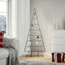vidaXL 金属製クリスマスツリー デコレーション用 ブラック 150cmホーム&ガーデン デコレーション シーズン&ホリデーデコレーション クリスマスツリー(代引不可)