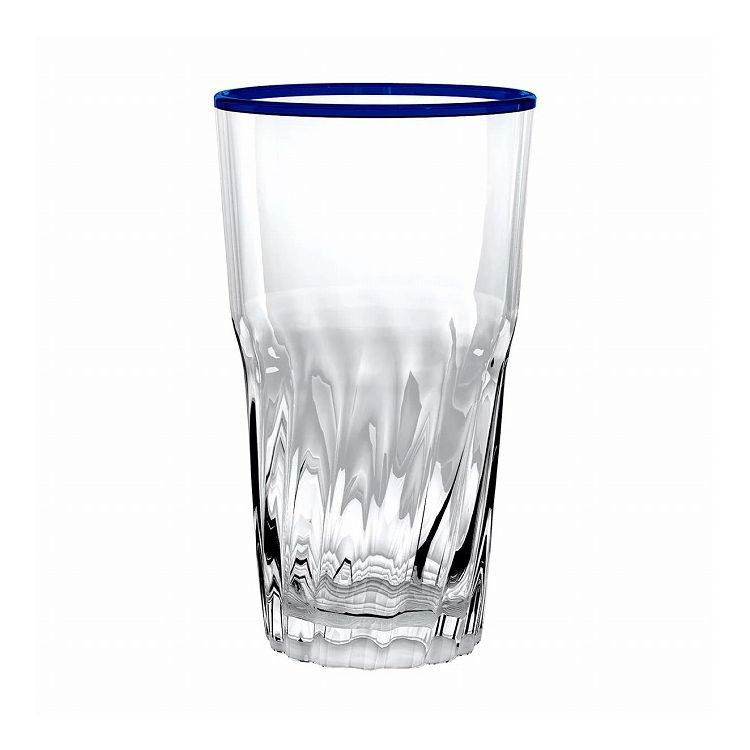 Other - カンティーナ ジャンボグラス 560ml ブルー 樹脂製 ターホン TarHong コップ 560ml タンブラー 割れない プラスチック おしゃれ グラス 電子レンジ不可 食洗機対応(代引不可)