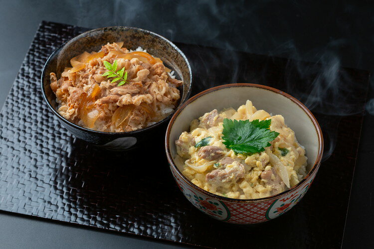 お中元 徳島 「吟月」 簡単 ふんわり親子丼と牛丼の具 ギフト 産直 ご当地グルメ 熨斗 贈り物 のし対応 (代引不可)【送料無料】 rcmdki-10411562 リコメン堂キッチン館 サンプル画像2