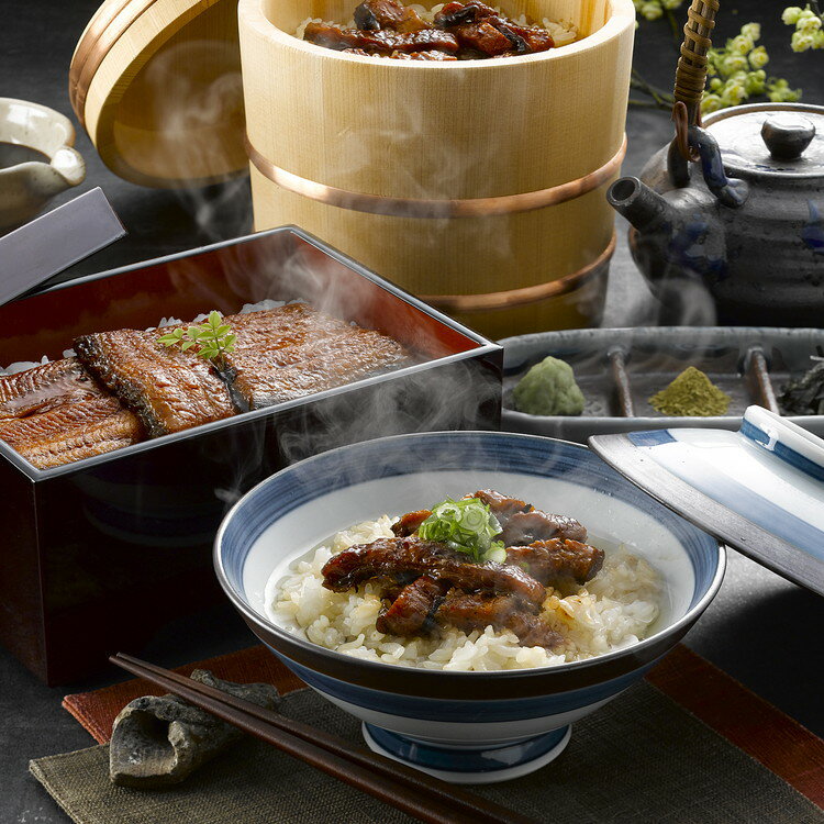 うなぎ割烹 一愼 蒲焼と一愼ひつまぶしセット お歳暮 冬ギフト 年末 年始 年末年始 お取り寄せグルメ ..