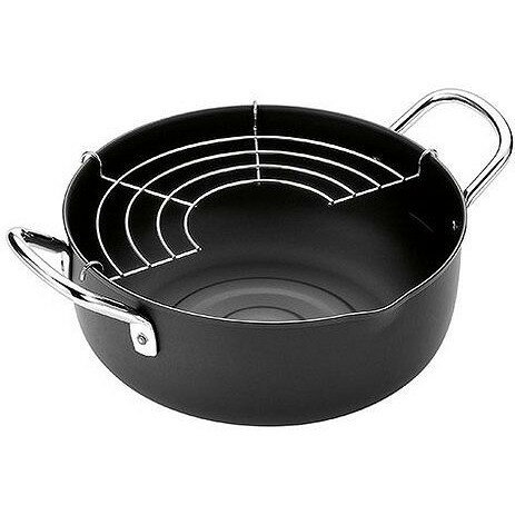 日本製 燕三条 共柄天ぷら鍋20cm(代引不可)【送料無料】