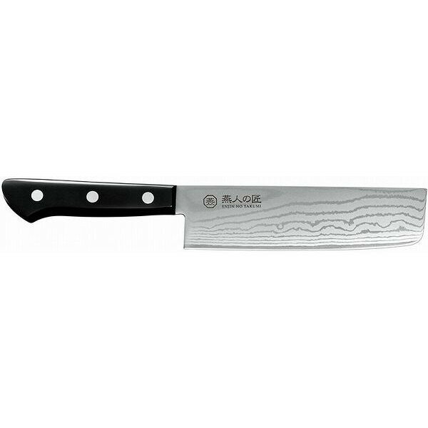 Sanjo High-Carbon Steel 165mm Nakiri (Vegetable Chopper) | Japanese Kitchen Knife