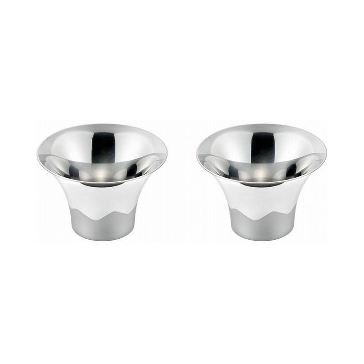 日本製 燕三条 富士山ぐい呑み 2P(代引不可)【送料無料】