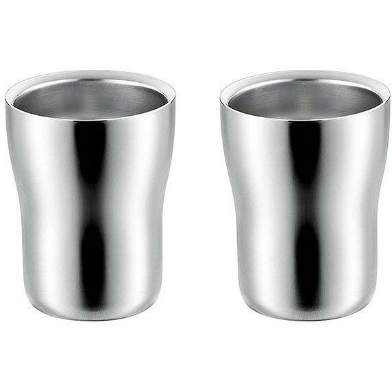 Rakuten - 日本製 燕三条 WU230 二重カップ Uタイプ230ml 2pcs(代引不可)【送料無料】