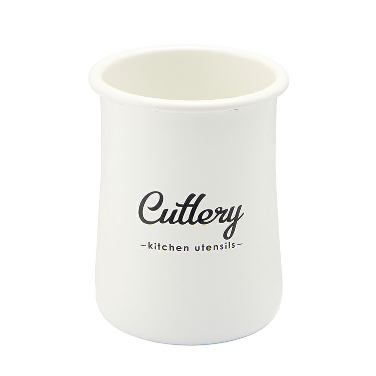 「Lilly White」ホーローカトラリースタンド「Cutlery」(代引不可)【送料無料】