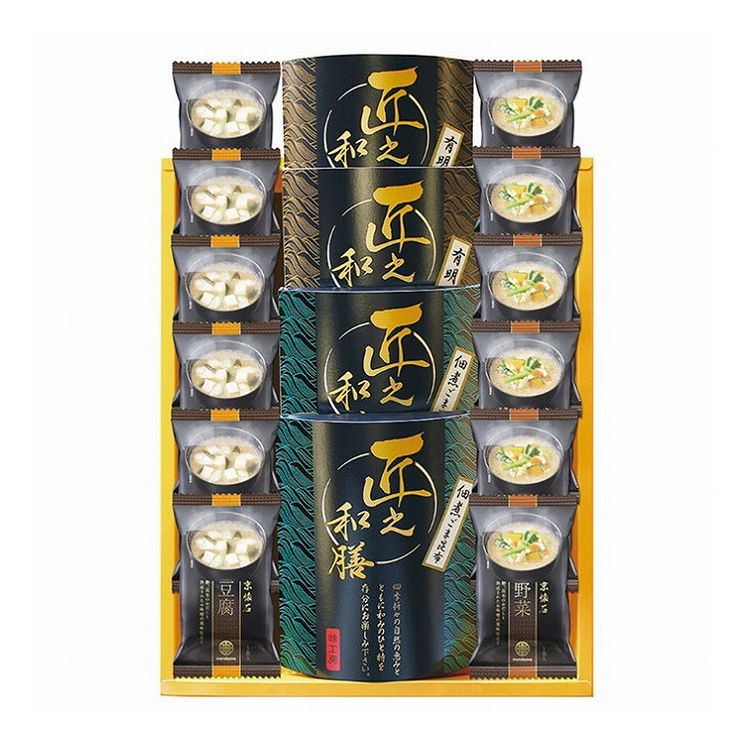 三盛物産 フリーズドライのおみそ汁と有明のり・佃煮詰合せ NMS-50B グルメ 人気 おすすめ ギフト 贈答 取り寄せ お取り寄せグルメ お取り寄せ 贈り物【送料無料】