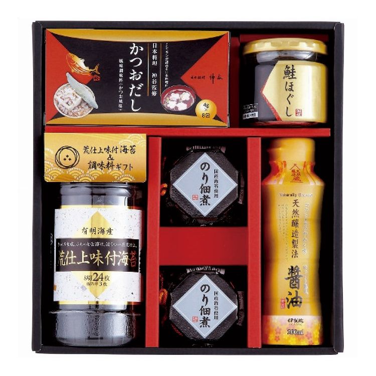 荒仕上味付海苔&調味料ギフト NH-CZ メイワ のり 味付け海苔 海苔 調味料 ギフト 贈り物 贈答品 グルメ【送料無料】