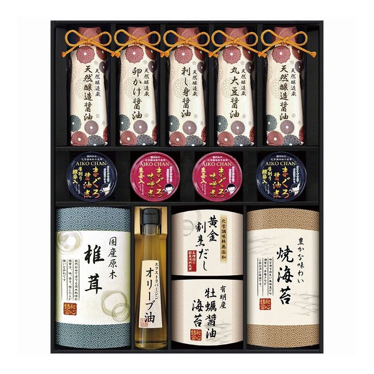 伊賀越 天然醸造蔵仕込み 和心詰合せ GNF-JJX CALM 醤油 しょうゆ 鰹節 ギフト 贈り物 贈答品 グルメ【送料無料】