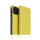 SLG Design Neon Full Grain Leather Diary Case for iPhone 13 Pro 蒠^P[X  SD22122i13PLM(s)yz