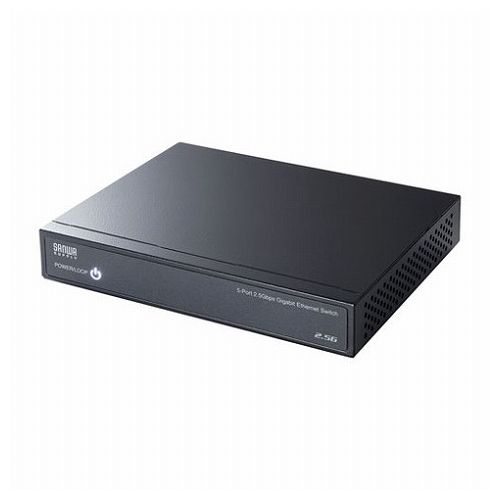 サンワサプライ 2.5G対応 スイッチングハブ 5ポート・マグネット付き LAN-2GIGAS501(代引不可)【送料無料】