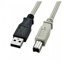 サンワサプライ USB2.0ケーブル 1m PC99規格 KU20-1K2(代引不可)(2)