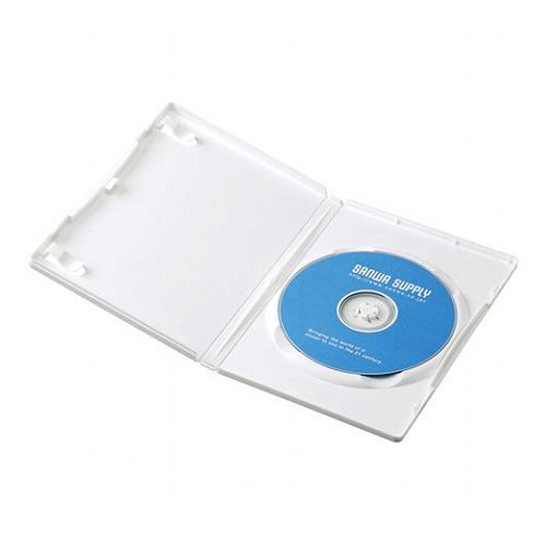 【商品特長】●一般的なセルDVDと同じ標準サイズ(厚さ14mm)の1枚収納DVDトールケースです。●100%バージンPP樹脂材を使用しており臭いが少なく耐久性も高い高品質なトールケースです。●手書き、またはインクジェット印刷ができる表紙インデックスカードを付属しています。●ワンプッシュで簡単にメディアが取り出せます。●インデックスカード(表紙)、ブックレットの収納が可能なので破損したセルDVDや中古DVDの交換用ケースとしても最適です。●軽くて割れにくいPP樹脂製です。【仕様】■入数:10■セット内容:インデックスカード×10枚注意付属のインデックスカードは簡易版のため裏写りしたり滲んだりすることがあります。より綺麗に印刷したい場合は別売りのサンワサプライ製DVDトールケースカード(品番:JP-DVD6N/8Nシリーズ・別売)をご購入ください。■ディスク収納枚数:1枚■対応メディア:Blu-ray,DVD,CD【代引きについて】こちらの商品は、代引きでの出荷は受け付けておりません。【送料について】北海道、沖縄、離島は送料を頂きます。