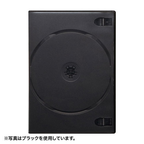 リコメン堂キッチン館の【5個セット 10枚×5 】 サンワサプライ DVDトールケース 3枚収納・10枚セット・クリア DVD-TN3-10CLX5(代引不可)【送料無料】｜アングル3