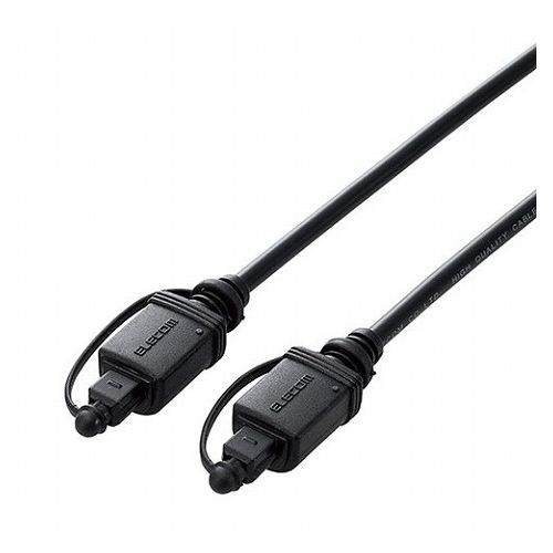 Audio Cables - 【5個セット】 エレコム 光デジタルオーディオケーブル DH-OPT15BKX5(代引不可)【送料無料】
