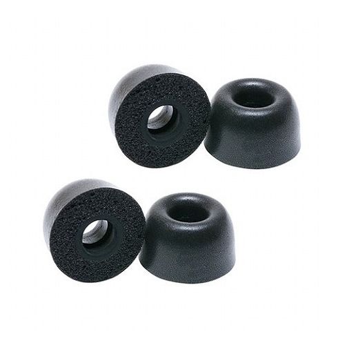 ミヨシ 低反発イヤピース W用 Mサイズ 2ペアセット AAC-TH02/M4P(代引不可)【メール便配送】【送料無料】