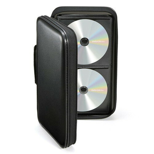 5個セット サンワサプライ DVD・CDセミハードケース 96枚収納・ブラック FCD-WL96BKX5(代引不可) rcmdki-10368249 リコメン堂キッチン館 サンプル画像3