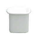 野田琺瑯 White Seriesスクウェア L琺瑯蓋付 WSH-L 475124【送料無料】
