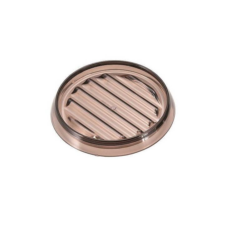 本間冬治工業 BK ウォーターピッチャー用受皿 スモーク 167025