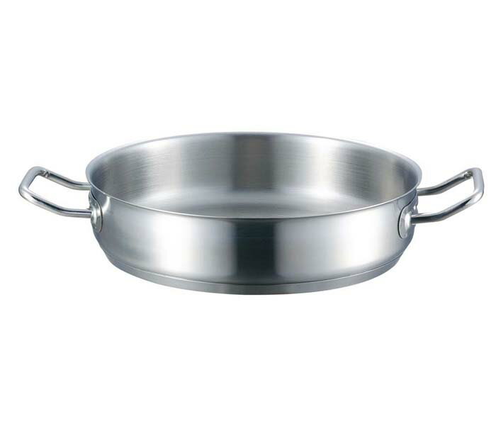 EBM　18−8　プロシェフ　IH　外輪鍋　34　蓋無(代引き不可)【送料無料】