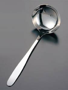 Soup Ladle （Holed） - ののじ 18-8 お玉フック無 LB-NS010 100(代引不可)【送料無料】