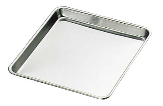 クローバー 18-0 正角盆 34cm(代引不可)【送料無料】