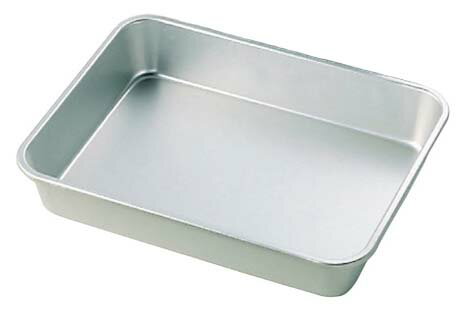 アルマイト 深バット 12取 (小)(代引不可)【送料無料】(3)